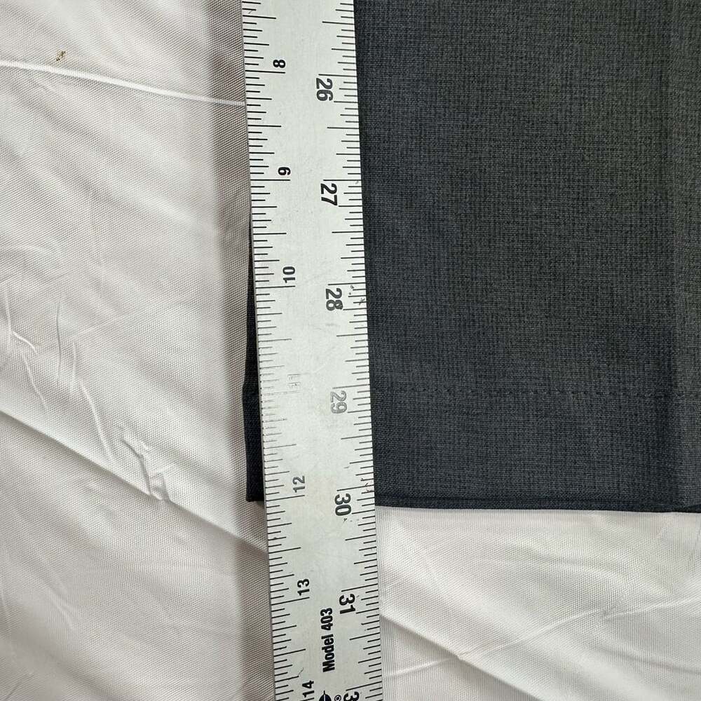 Haggar Cool Right Performance Flex Mens Dress Pants  Straight Leg Gray 38x30 - Picture 6 of 10